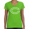 Women's V-Neck Fine Jersey Tee Thumbnail