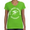 Women's V-Neck Fine Jersey Tee Thumbnail