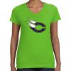 Women's V-Neck Fine Jersey Tee Thumbnail