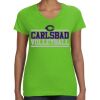 Women's V-Neck Fine Jersey Tee Thumbnail