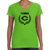 Women's V-Neck Fine Jersey Tee Thumbnail
