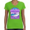Women's V-Neck Fine Jersey Tee Thumbnail