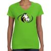 Women's V-Neck Fine Jersey Tee Thumbnail
