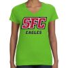 Women's V-Neck Fine Jersey Tee Thumbnail