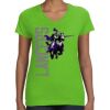 Women's V-Neck Fine Jersey Tee Thumbnail