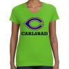 Women's V-Neck Fine Jersey Tee Thumbnail