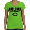 Women's V-Neck Fine Jersey Tee Thumbnail