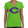 Women's V-Neck Fine Jersey Tee Thumbnail