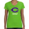 Women's V-Neck Fine Jersey Tee Thumbnail