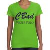 Women's V-Neck Fine Jersey Tee Thumbnail