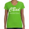 Women's V-Neck Fine Jersey Tee Thumbnail