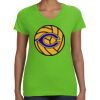 Women's V-Neck Fine Jersey Tee Thumbnail