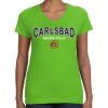 Women's V-Neck Fine Jersey Tee Thumbnail