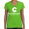 Women's V-Neck Fine Jersey Tee Thumbnail