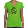 Women's V-Neck Fine Jersey Tee Thumbnail