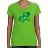 Women's V-Neck Fine Jersey Tee Thumbnail