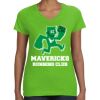 Women's V-Neck Fine Jersey Tee Thumbnail