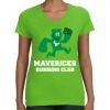Women's V-Neck Fine Jersey Tee Thumbnail