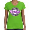 Women's V-Neck Fine Jersey Tee Thumbnail