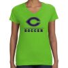 Women's V-Neck Fine Jersey Tee Thumbnail