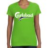 Women's V-Neck Fine Jersey Tee Thumbnail
