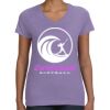 Women's V-Neck Fine Jersey Tee Thumbnail