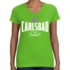 Women's V-Neck Fine Jersey Tee Thumbnail