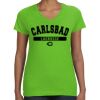 Women's V-Neck Fine Jersey Tee Thumbnail