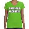 Women's V-Neck Fine Jersey Tee Thumbnail