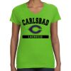 Women's V-Neck Fine Jersey Tee Thumbnail