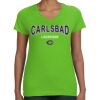 Women's V-Neck Fine Jersey Tee Thumbnail