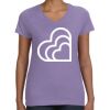 Women's V-Neck Fine Jersey Tee Thumbnail