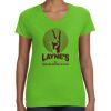 Women's V-Neck Fine Jersey Tee Thumbnail