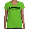 Women's V-Neck Fine Jersey Tee Thumbnail