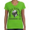 Women's V-Neck Fine Jersey Tee Thumbnail