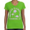 Women's V-Neck Fine Jersey Tee Thumbnail