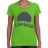 Women's V-Neck Fine Jersey Tee Thumbnail