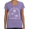 Women's V-Neck Fine Jersey Tee Thumbnail