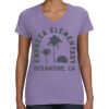 Women's V-Neck Fine Jersey Tee Thumbnail