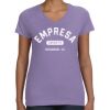 Women's V-Neck Fine Jersey Tee Thumbnail