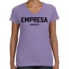 Women's V-Neck Fine Jersey Tee Thumbnail