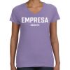 Women's V-Neck Fine Jersey Tee Thumbnail