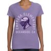 Women's V-Neck Fine Jersey Tee Thumbnail