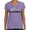 Women's V-Neck Fine Jersey Tee Thumbnail