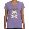 Women's V-Neck Fine Jersey Tee Thumbnail