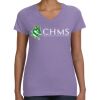 Women's V-Neck Fine Jersey Tee Thumbnail